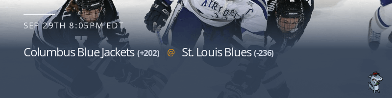 Columbus Blue Jackets vs. St. Louis Blues - September 29, 2022