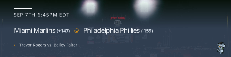 Miami Marlins @ Philadelphia Phillies - September 7, 2022