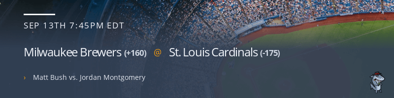 Milwaukee Brewers @ St. Louis Cardinals - September 13, 2022