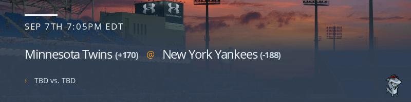 Minnesota Twins @ New York Yankees - September 7, 2022