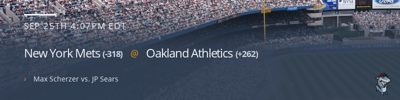 New York Mets @ Oakland Athletics - September 25, 2022