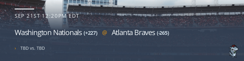 Washington Nationals @ Atlanta Braves - September 21, 2022
