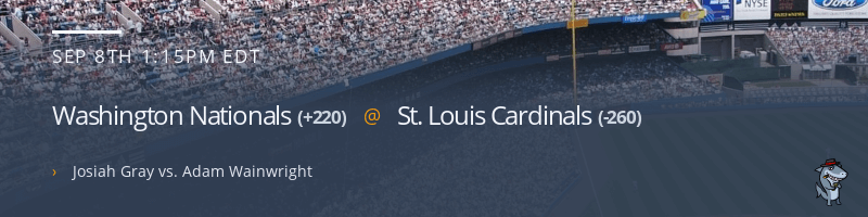 Washington Nationals @ St. Louis Cardinals - September 8, 2022