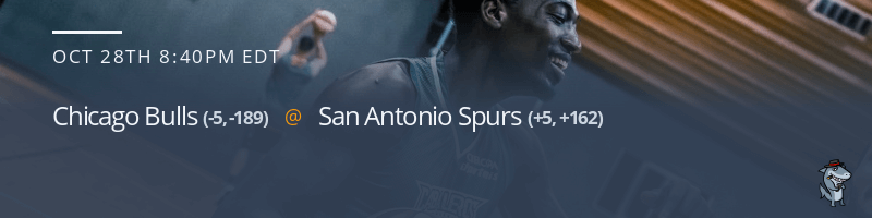 Chicago Bulls vs. San Antonio Spurs - October 28, 2022