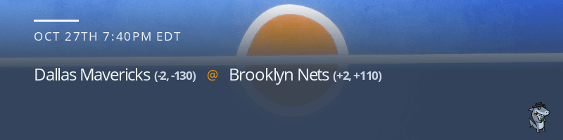 Dallas Mavericks vs. Brooklyn Nets - October 27, 2022