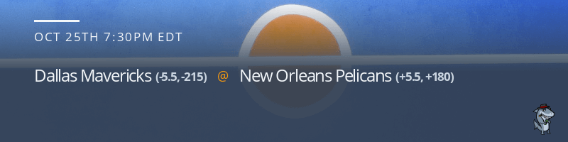 Dallas Mavericks vs. New Orleans Pelicans - October 25, 2022