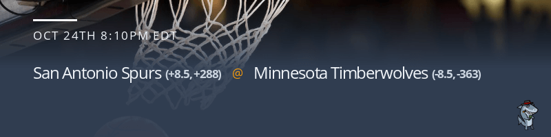 San Antonio Spurs vs. Minnesota Timberwolves - October 24, 2022
