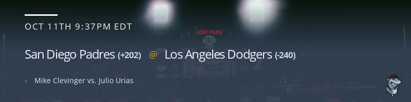 San Diego Padres @ Los Angeles Dodgers - October 11, 2022