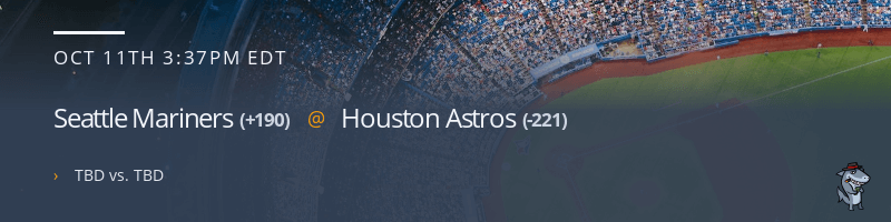 Seattle Mariners @ Houston Astros - October 11, 2022