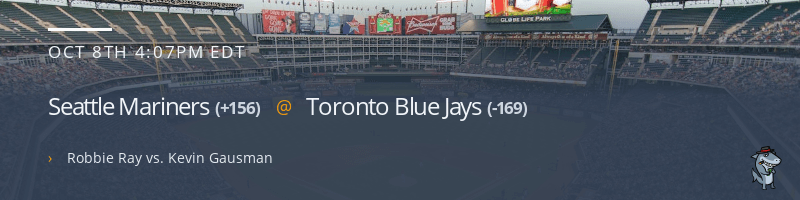 Seattle Mariners @ Toronto Blue Jays - October 8, 2022