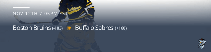 Boston Bruins vs. Buffalo Sabres - November 12, 2022