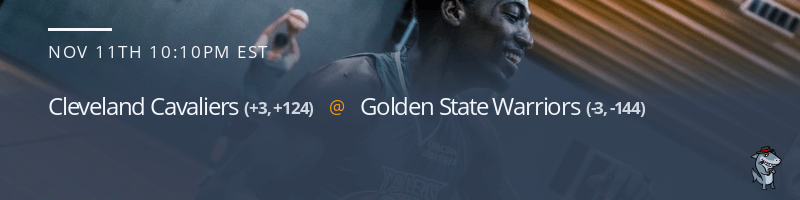 Cleveland Cavaliers vs. Golden State Warriors - November 11, 2022