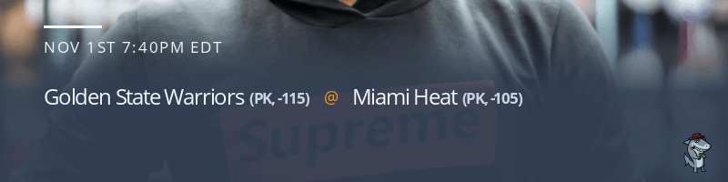 Golden State Warriors vs. Miami Heat - November 1, 2022