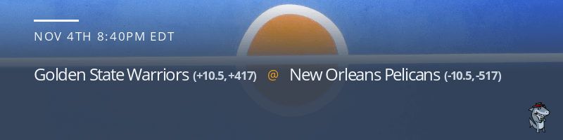 Golden State Warriors vs. New Orleans Pelicans - November 4, 2022