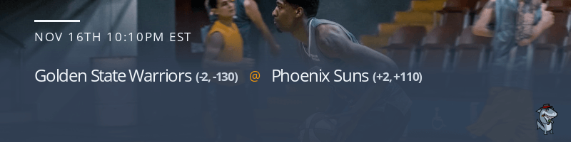 Golden State Warriors vs. Phoenix Suns - November 16, 2022