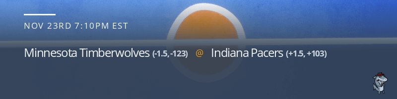 Minnesota Timberwolves vs. Indiana Pacers - November 23, 2022