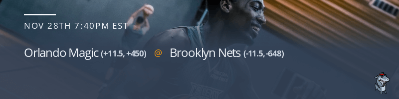 Orlando Magic vs. Brooklyn Nets - November 28, 2022