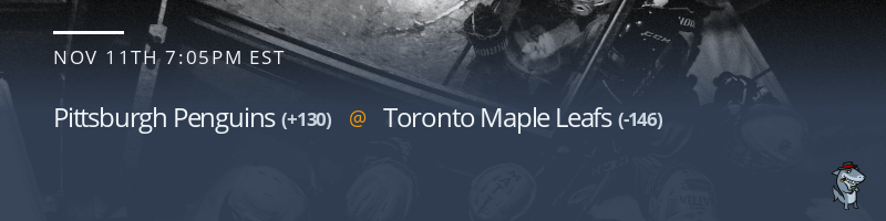 Pittsburgh Penguins vs. Toronto Maple Leafs - November 11, 2022