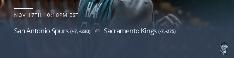 San Antonio Spurs vs. Sacramento Kings - November 17, 2022