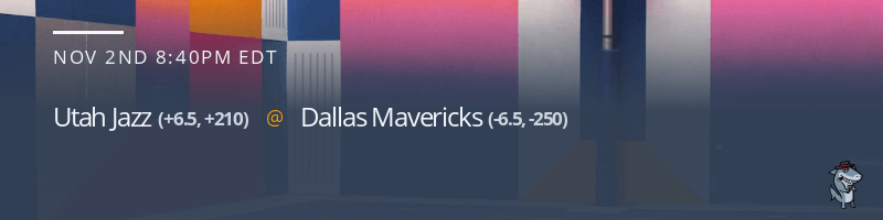 Utah Jazz vs. Dallas Mavericks - November 2, 2022