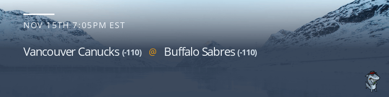 Vancouver Canucks vs. Buffalo Sabres - November 15, 2022