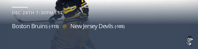 Boston Bruins vs. New Jersey Devils - December 28, 2022