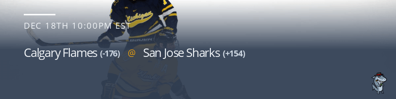 Calgary Flames vs. San Jose Sharks - December 18, 2022