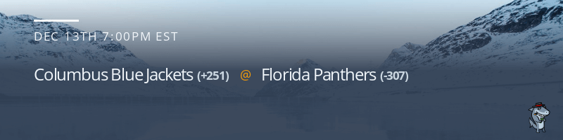 Columbus Blue Jackets vs. Florida Panthers - December 13, 2022