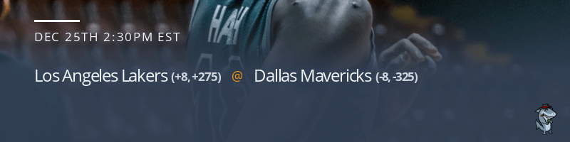 Los Angeles Lakers vs. Dallas Mavericks - December 25, 2022