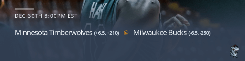 Minnesota Timberwolves vs. Milwaukee Bucks - December 30, 2022