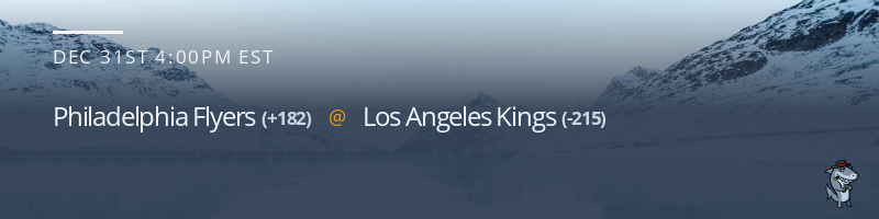 Philadelphia Flyers vs. Los Angeles Kings - December 31, 2022