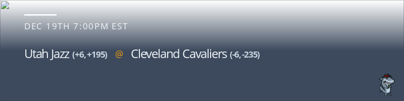 Utah Jazz vs. Cleveland Cavaliers - December 19, 2022