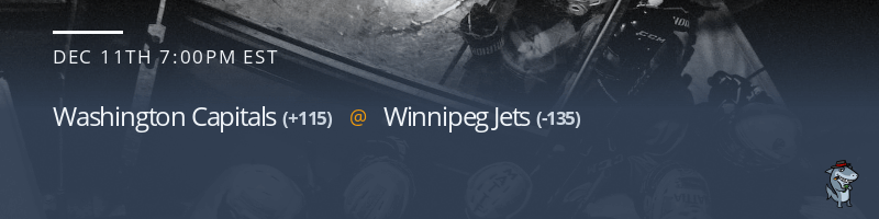 Washington Capitals vs. Winnipeg Jets - December 11, 2022