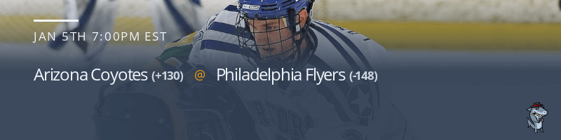 Arizona Coyotes vs. Philadelphia Flyers - January 5, 2023