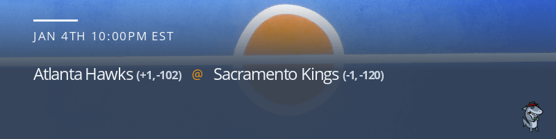 Atlanta Hawks vs. Sacramento Kings - January 4, 2023