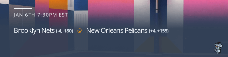 Brooklyn Nets vs. New Orleans Pelicans - January 6, 2023