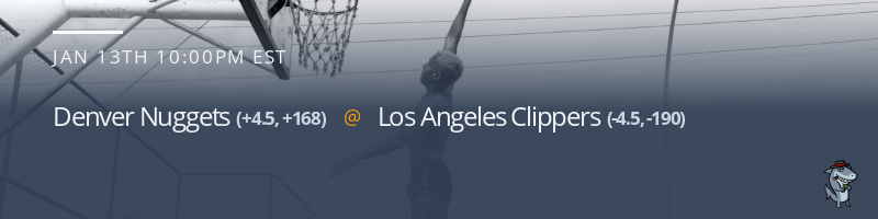 Denver Nuggets vs. Los Angeles Clippers - January 13, 2023