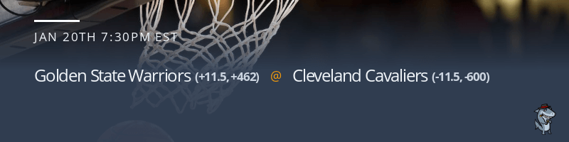 Golden State Warriors vs. Cleveland Cavaliers - January 20, 2023
