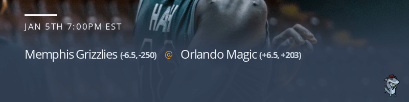 Memphis Grizzlies vs. Orlando Magic - January 5, 2023