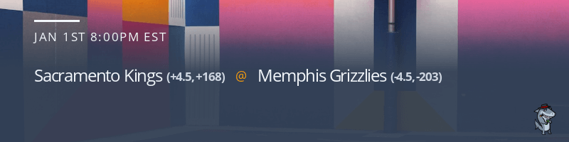 Sacramento Kings vs. Memphis Grizzlies - January 1, 2023