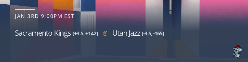 Sacramento Kings vs. Utah Jazz - January 3, 2023