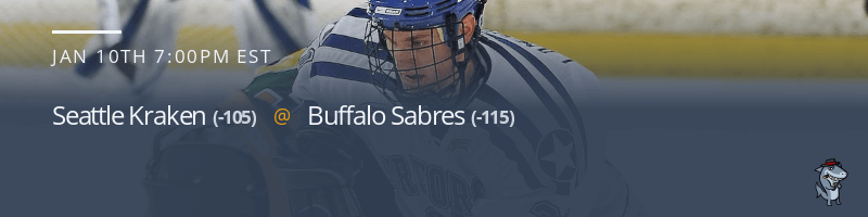 Seattle Kraken vs. Buffalo Sabres - January 10, 2023