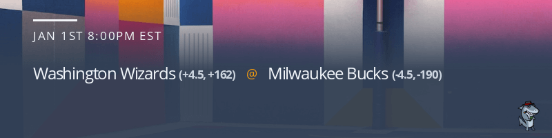 Washington Wizards vs. Milwaukee Bucks - January 1, 2023