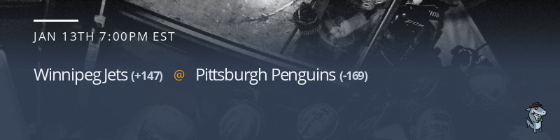 Winnipeg Jets vs. Pittsburgh Penguins - January 13, 2023