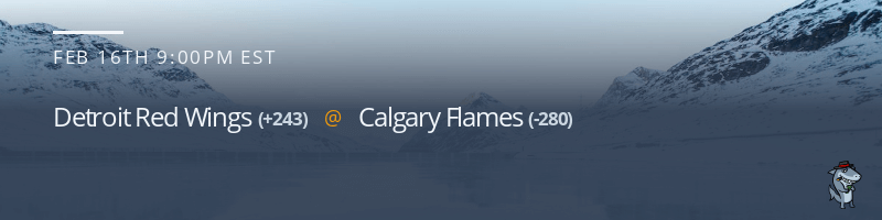 Detroit Red Wings vs. Calgary Flames - February 16, 2023
