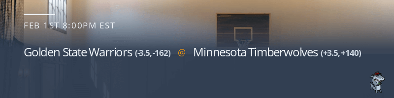 Golden State Warriors vs. Minnesota Timberwolves - February 1, 2023