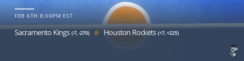 Sacramento Kings vs. Houston Rockets - February 6, 2023