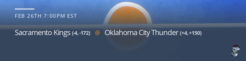 Sacramento Kings vs. Oklahoma City Thunder - February 26, 2023