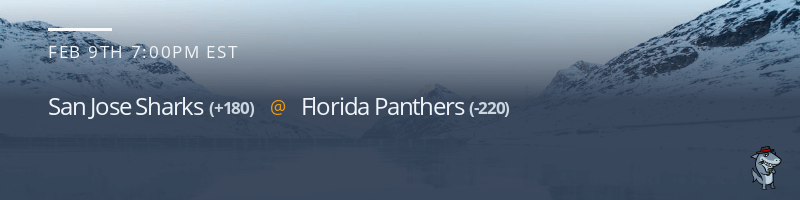 San Jose Sharks vs. Florida Panthers - February 9, 2023