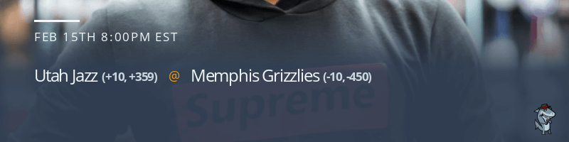 Utah Jazz vs. Memphis Grizzlies - February 15, 2023